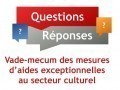 Un Vade-mecum des mesures d’aides exceptionnelles au secteur culturel