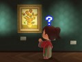 Un musée virtuel dans le jeu vidéo « Animal Crossing » © Lou B.