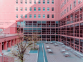 L'Université Milano-Bicocca pendant le confinement en raison de la pandémie de Covid-19, à Milan le 4 avril 2020. (Luca Abbadati/Mondadori. Getty Images)