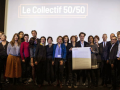 Le collectif 50 /50 a été créé en 2018 par des professionnelles du cinéma à l’initiative de l’association féministe Le deuxième regard afin de promouvoir l’égalité des hommes et des femmes dans le cinéma. (Emma Blunden)