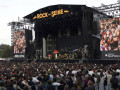 La grande scène du festival Rock en Seine, dans le domaine national de Saint-Cloud, le 21 août 2024. (ARNAUD JOURNOIS / MAXPPP)