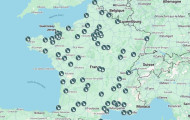 La carte de Vert des festivals de musique écolos et indépendants en 2026
