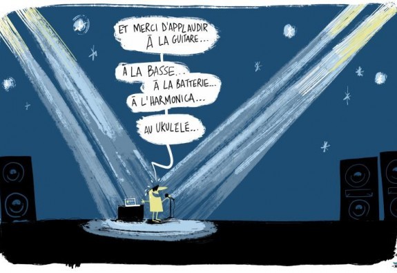 Sur scène, les musiciens se font rares