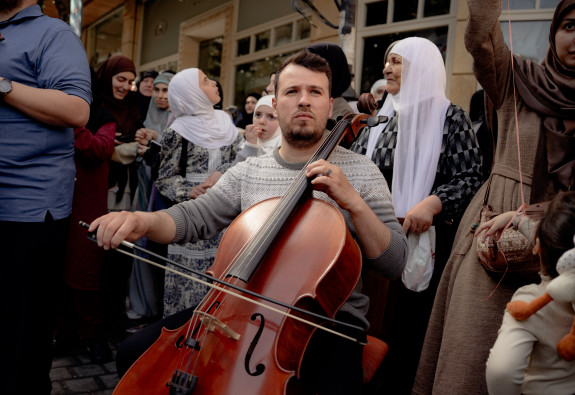 Au Liban, un violoncelle sur les ruines