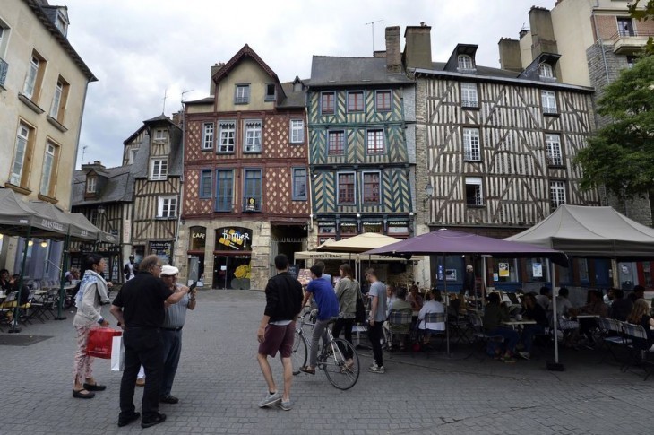 Dans le Vieux-Rennes, en 2014.