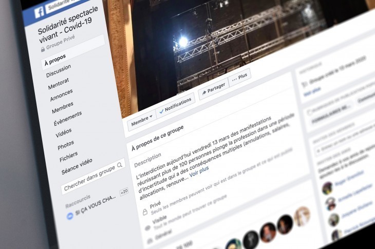 Coronavirus : Un Marseillais crée un groupe Facebook pour les intermittents du spectacle