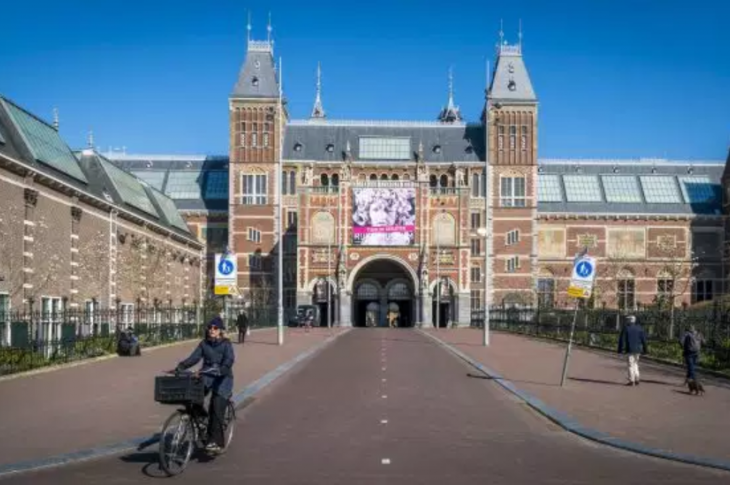 Le Rijksmuseum, à Amsterdam, le 26 mars 2020.