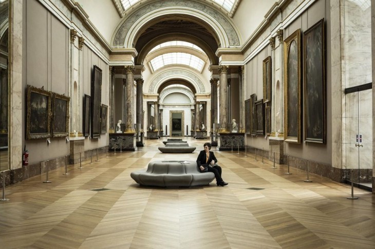 Au musée du Louvre, le 12 mars. © Denis Allard pour Libération