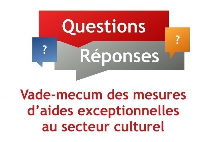 Un Vade-mecum des mesures d’aides exceptionnelles au secteur culturel