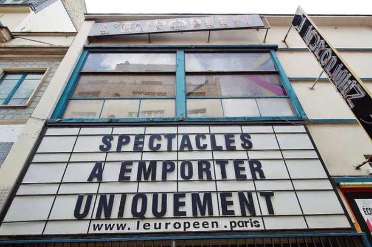 La façade de L’Européen, à Paris (17 e), lundi. © Jean-Christophe Marmara/JC MARMARA / LE FIGARO