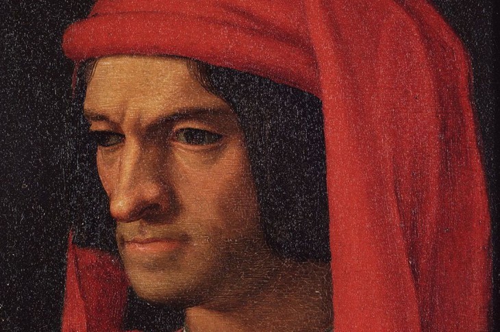 Portrait de Laurent de Medicis (1449-1492)- Peinture d'Agnolo Allori dit le Bronzino (1503-1572) © Leemage / AFP