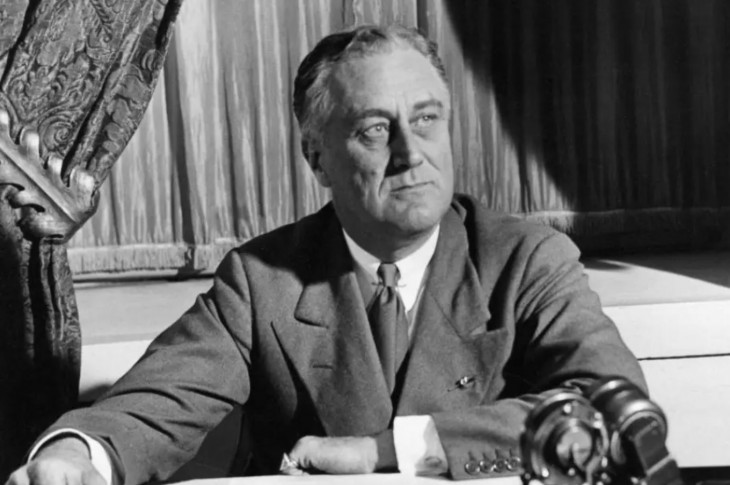 Le Président Franklin Delano Roosevelt en 1933. — National Archives and Records Administration