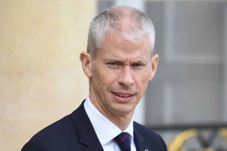 Le ministre de la Culture Franck Riester à la sortie de l'Elysée, le 7 novembre 2019 à Paris. © Alain JOCARD / AFP