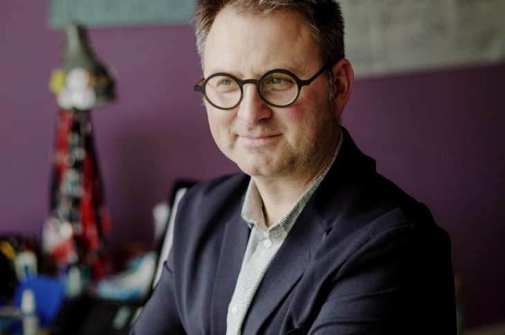 Grégory Vandaële, directeur du Théâtre Le Grand Bleu et coprésident de l’association Scènes d’enfance-Assitej France. © Julien Pebrel / M.Y.O.P.