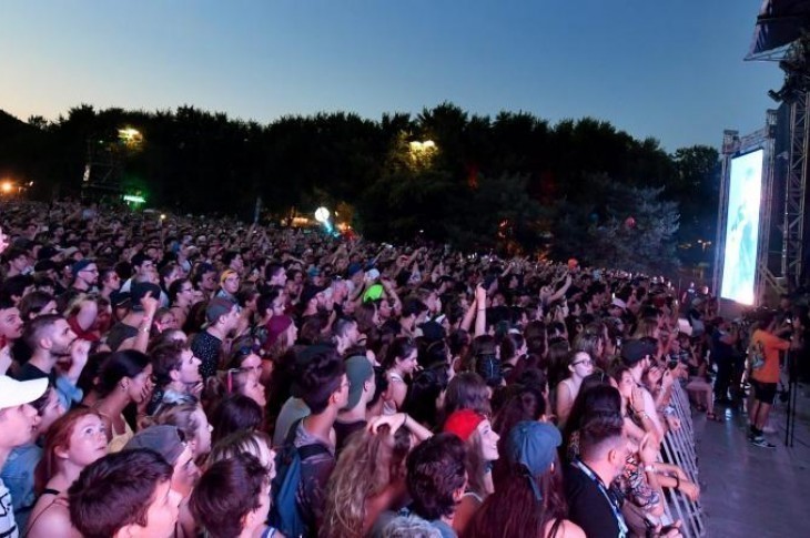 Le festival Europavox de Clermont-Ferrand, en 2018. © REMI DUGNE / MAXPPP