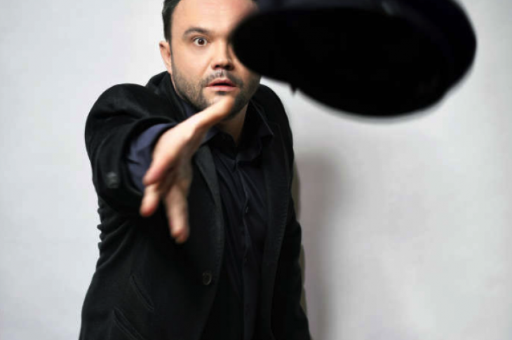 Le compositeur Benoît Menut, en février 2020, à Paris. © BERNARD MARTINEZ