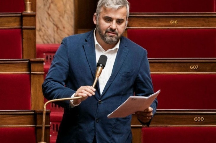 Le député France insoumise Alexis Corbière lors des questions au gouvernement à l'Assemblée nationale, le 5 mai 2020 à Paris. © POOL/AFP - ROMAIN GAILLARD