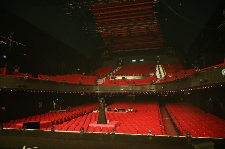 La salle de concert de l'Olympia, vide, le 28 mai 2020. © AFP