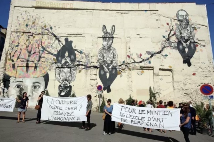 A Perpignan, la question de la coexistence entre artistes et municipalité RN