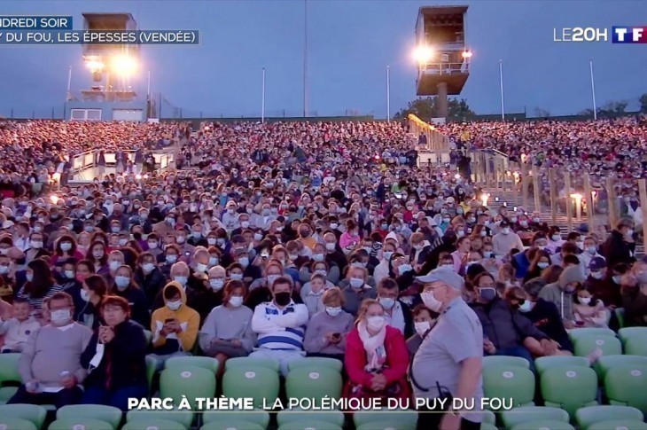 12.000 personnes ont pu assister à un spectacle