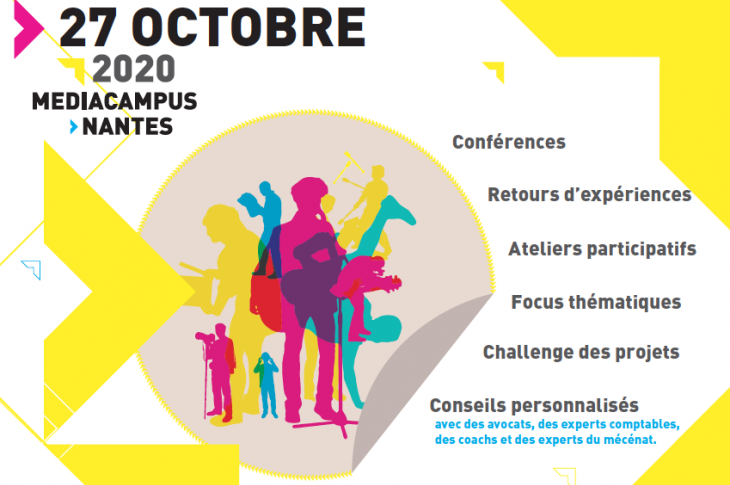 Forum «Entreprendre dans la Culture en Pays de la Loire 2020» : rendez-vous ce mardi 27 octobre !