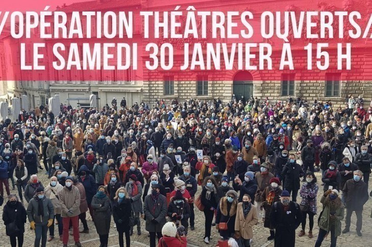 Covid et culture : ouvrir les théâtres pendant une heure le 30 janvier, un défi lancé d'Avignon