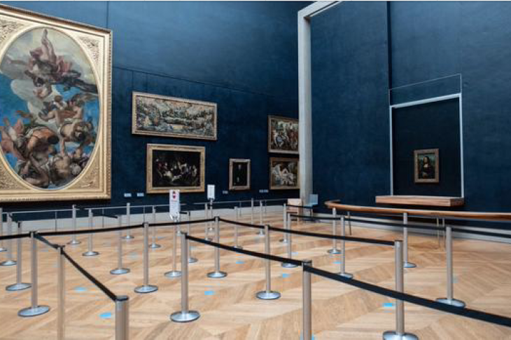 Les principaux musées du monde ont enregistré une baisse de fréquentation de 77% en 2020