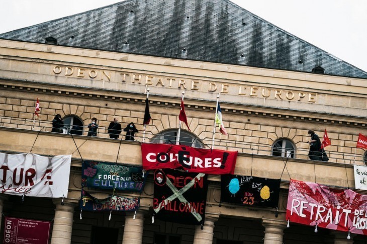 Occupation des théâtres : les directeurs pris “entre le marteau et l’enclume”