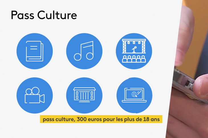 Pass culture : Emmanuel Macron annonce la généralisation du dispositif à tous les Français de 18 ans