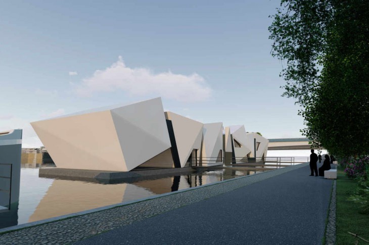 A Lyon, un projet de théâtre flottant sur le Rhône fait polémique