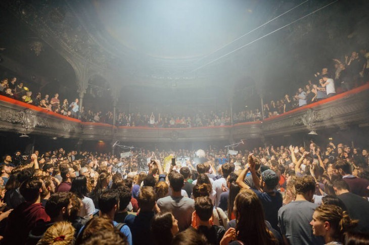 Concert "Acousmatic 360°" de Molécule, à la Cigale à Paris, en 2019. (Goledzinowski)