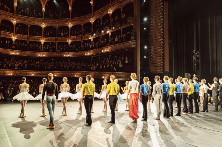 Le Kiev City Ballet lors d’une représentation au Châtelet, où cette compagnie privée va être accueillie en résidence par la mairie de Paris. Thomas Amouroux ©Théâtre du Châtelet