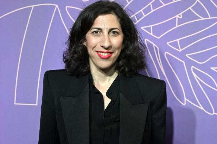 Rima Abdul-Malak, ministre de la culture, lors du dîner donné pour le 75e anniversaire du Festival de Cannes, le 24 mai 2022. CHRISTOPHE SIMON/AFP