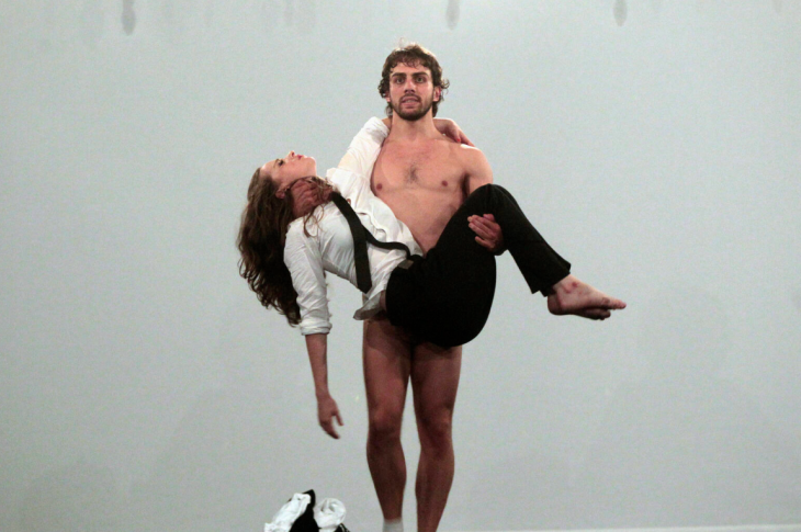 Répétition générale du spectacle «The Power of Theatrical Madness» par la compagnie Troubleyn, au Burgtheater de Vienne le 17 juillet 2012. (Herwig Prammer/REUTERS)