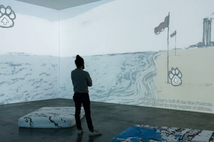 Le Musée des nuages, un refuge haut perché pour les artistes palestiniens