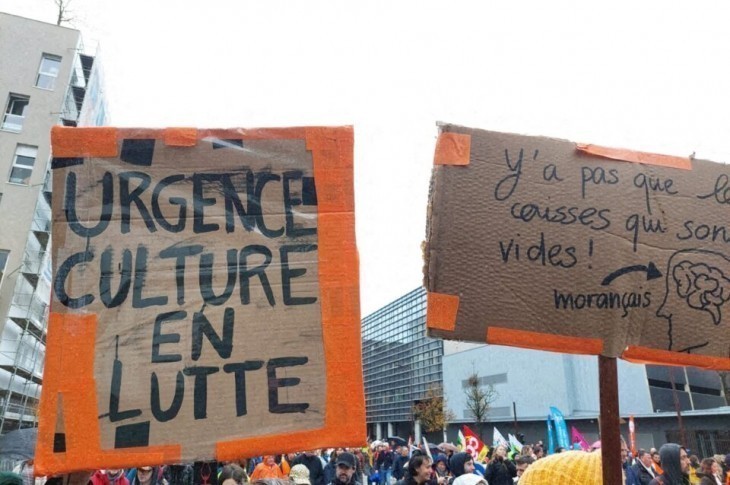 Manifestation à Rennes : Culture en lutte 35 appelle à la mobilisation pour les artistes
