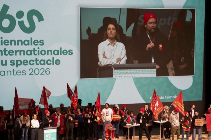 Face aux coupes budgétaires, la culture entre "en résistance" aux Biennales du spectacle à Nantes